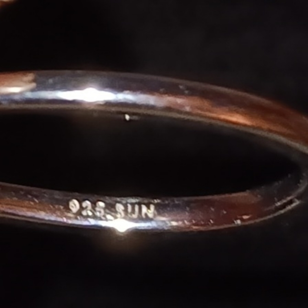 Sterling Silver And DIAMOND hoops.